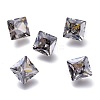 Cubic Zirconia Pointed Back Cabochons ZIRC-H108-09A-001SA-2