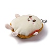 Cute Cartoon Plush Cloth Pendant Decoration HJEW-K048-01C-2