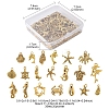 Tibetan Style Alloy Pendants FIND-FS0003-95AG-4