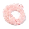 Natural Rose Quartz Beads Strands G-G146-A08-02-3