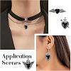 9Pcs 9 Styles Alloy Pendants ENAM-YW0005-90-6