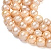 Natural Cultured Freshwater Pearl Beads Strands PEAR-L034-12D-4