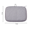 Nylon Watch Bands Storage Bag ABAG-WH0038-20A-2