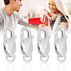 4Pcs 925 Sterling Silver Lobster Claw Clasps STER-BBC0009-40A-7