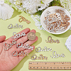 40Pcs 4 Styles Alloy Rhinestone Cabochons FIND-WR0012-98-4