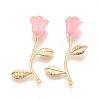 Brass Enamel Pendants KK-S345-171-1