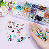 15 Styles Natural & Synthetic Mixed Gemstone Chips Beads G-PA0002-01-3