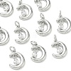 SHEGRACE Brass Micro Pave Cubic Zirconia Pendants XGRQ3D969-464P-1