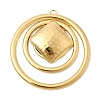 304 Stainless Steel Big Pendants STAS-G390-03G-1