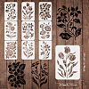 Plastic Reusable Drawing Painting Stencils Templates Sets DIY-WH0172-466-2