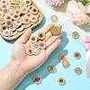1 Set 100Pcs Wood Buttons BUTT-CJC0002-05B-1-4