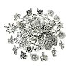 66Pcs 11 Styles Tibetan Style Alloy Pendants FIND-FS0002-22-3