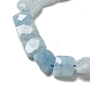 Natural Aquamarine Beads Strands G-C109-A16-02-4