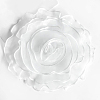 1Pc Flower Polyester Brooches JEWB-CN0001-08A-3