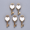 Alloy Enamel Pendants ENAM-S121-057B-1