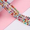 Synthetic Turquoise Beads Strands TURQ-Z002-01F-4