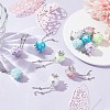 12Pcs 6 Colors Handmade Polymer Clay with Resin CLAY-AR0001-36B-4