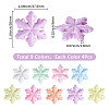 36Pcs 9 Colors Luminous Transparent & Opaque Acrylic Beads OACR-SC0002-80-2