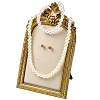 1Pc TPR Covered with Velvet Necklace Display Photo Frames NDIS-SP0001-04B-1