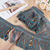 4M Polyester Fringe Tassel Trim DIY-OC0013-37B-3