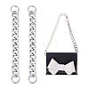 2Pcs Aluminum Curb Chain Purse Strap Extender FIND-HY0004-37S-1