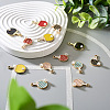 Craftdady 14Pcs 7 Style Zinc Alloy Enamel Pendants ENAM-CD0001-26-5