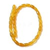 Natural Dyed White Jade Beads Strands G-M402-A01-02-4