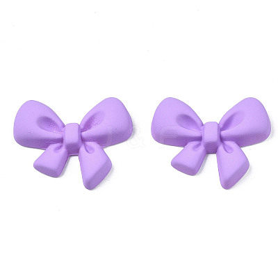 Opaque Spray Painted Acrylic Cabochons ACRP-S679-001-1