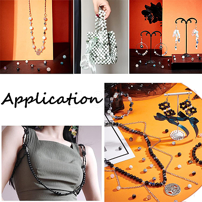 1080pcs 24 Style Glass Beads GLAA-PH0001-61-1