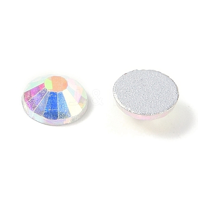 Glass Flat Back Rhinestone RGLA-C002-SS30-101-1