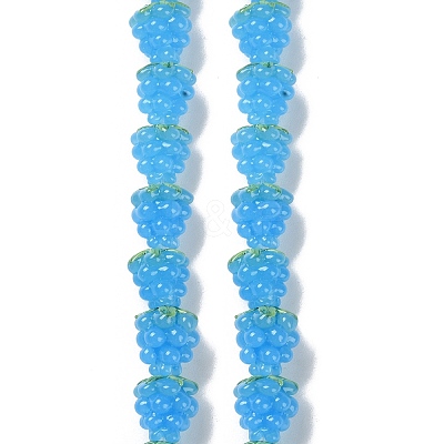Handmade Lampwork Beads Strands LAMP-Q036-05G-1