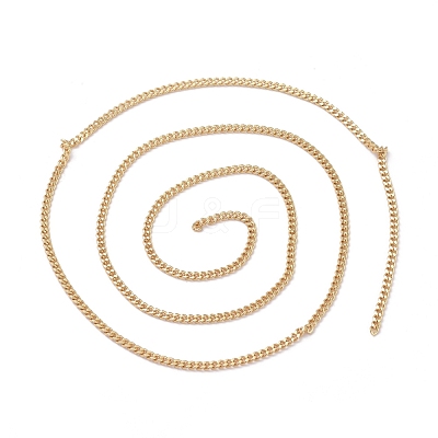 Brass Curb Chains CHC-G005-05G-1