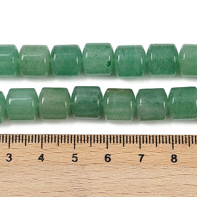 Natural Green Aventurine Beads Strands G-G275-D01-10x10mm-1