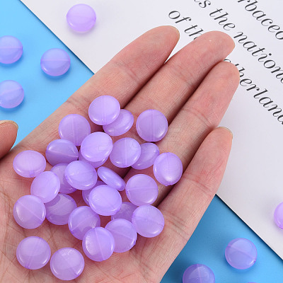 Imitation Jelly Acrylic Beads MACR-S373-91-E04-1