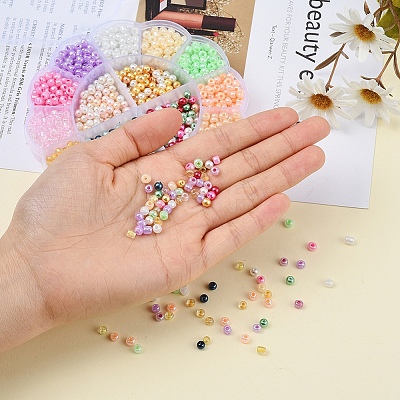 Glass Beads Set DIY-YW0003-42-1
