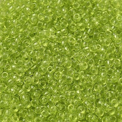Transparent Colours Glass Round Seed Beads SEED-B001-06A-11-1