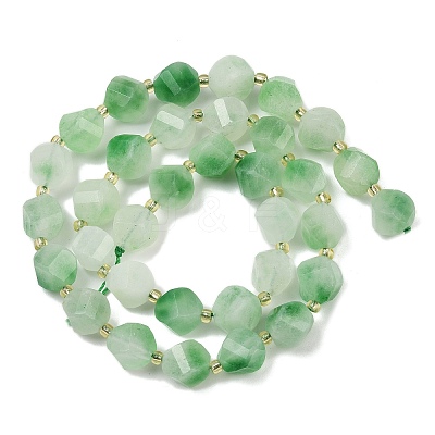 Dyed Natural Jade Beads Strands G-U023-A20-01D-1