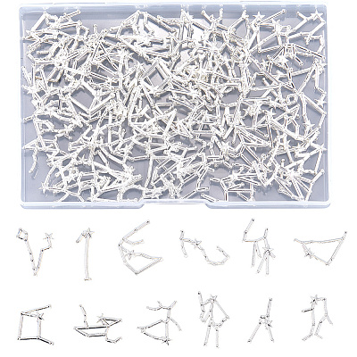 8 Sets Alloy Cabochons FIND-SC0013-83-1
