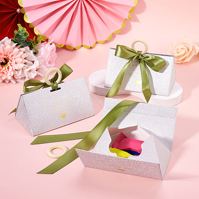 Paper Jewelry Gift Boxes with Bowknot CON-TAC0010-81-1