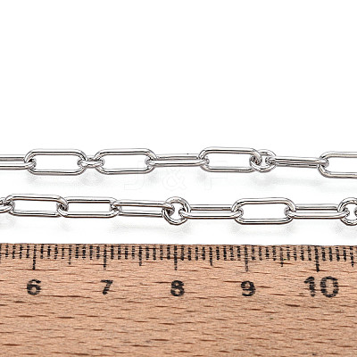Brass Oval Link Chains CHC-T018-36P-1