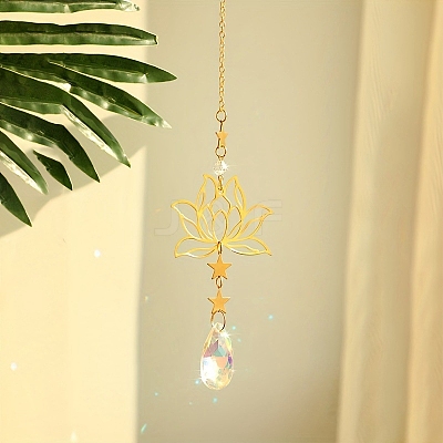 Natural Quartz Crystal Suncathcers PW-WG59A96-01-1