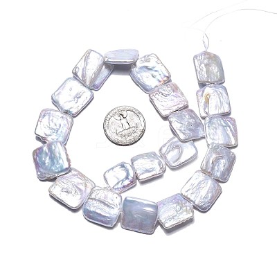 Natural Keshi Pearl Beads Strands PEAR-S020-K07-1