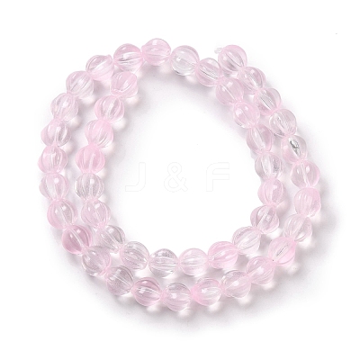 Transparent Glass Beads Strands GLAA-F114-02A-02-1