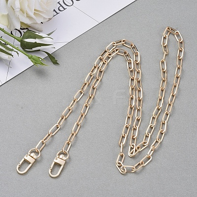Iron Paperclip Chains Bag Straps X-AJEW-BA00001-1
