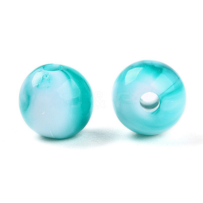 Opaque Acrylic Beads SACR-R853-8mm-213-1