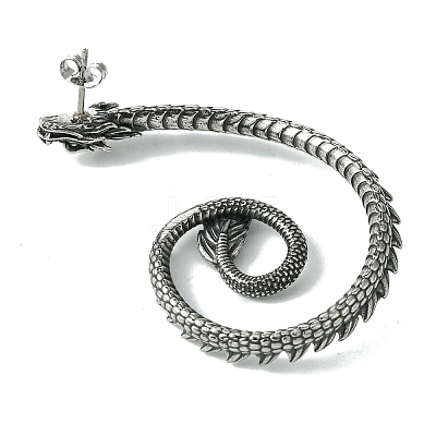 316 Surgical Stainless Steel Cuff Earrings EJEW-E300-18AS-02-1