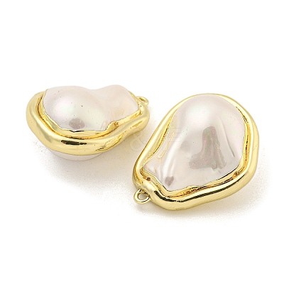 Rack Plating Brass Pendants KK-C049-01G-1