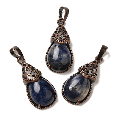 Natural Sodalite Pendants G-H065-01R-08-1