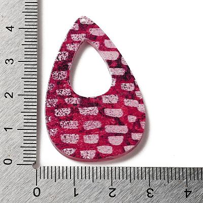 Printed Acrylic Pendants TACR-F007-04C-1