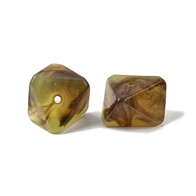 Opaque Acrylic Beads OACR-D320-02M-1